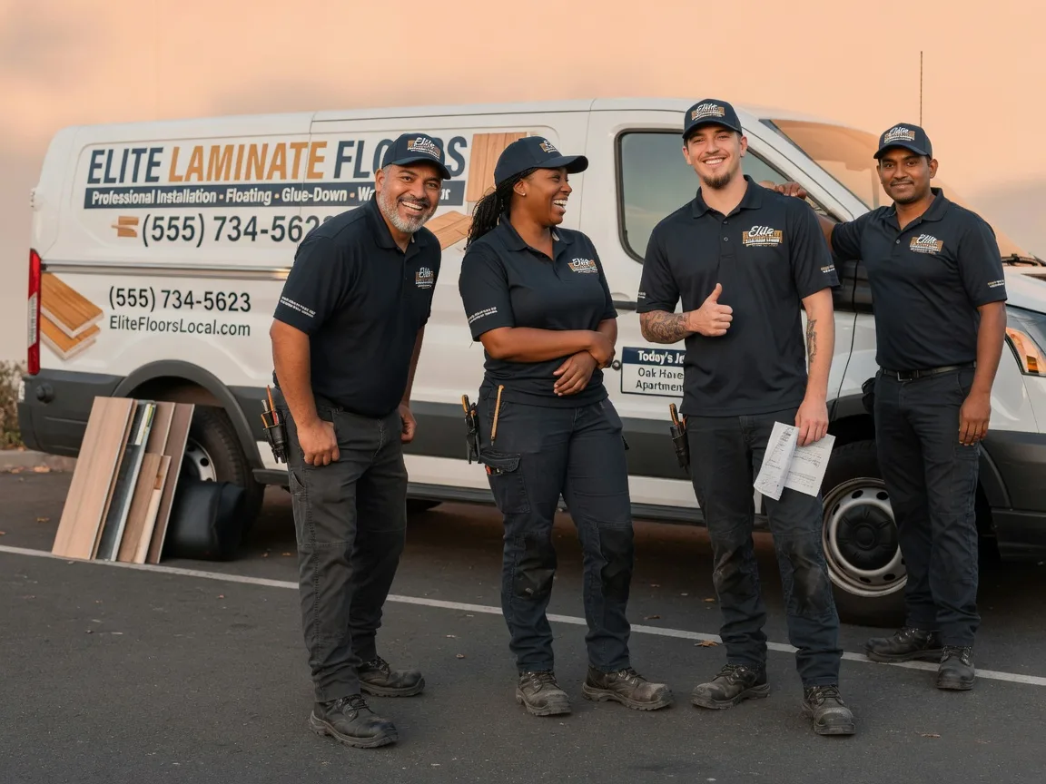 Laminate flooring installation company in Ben Wheeler, TX